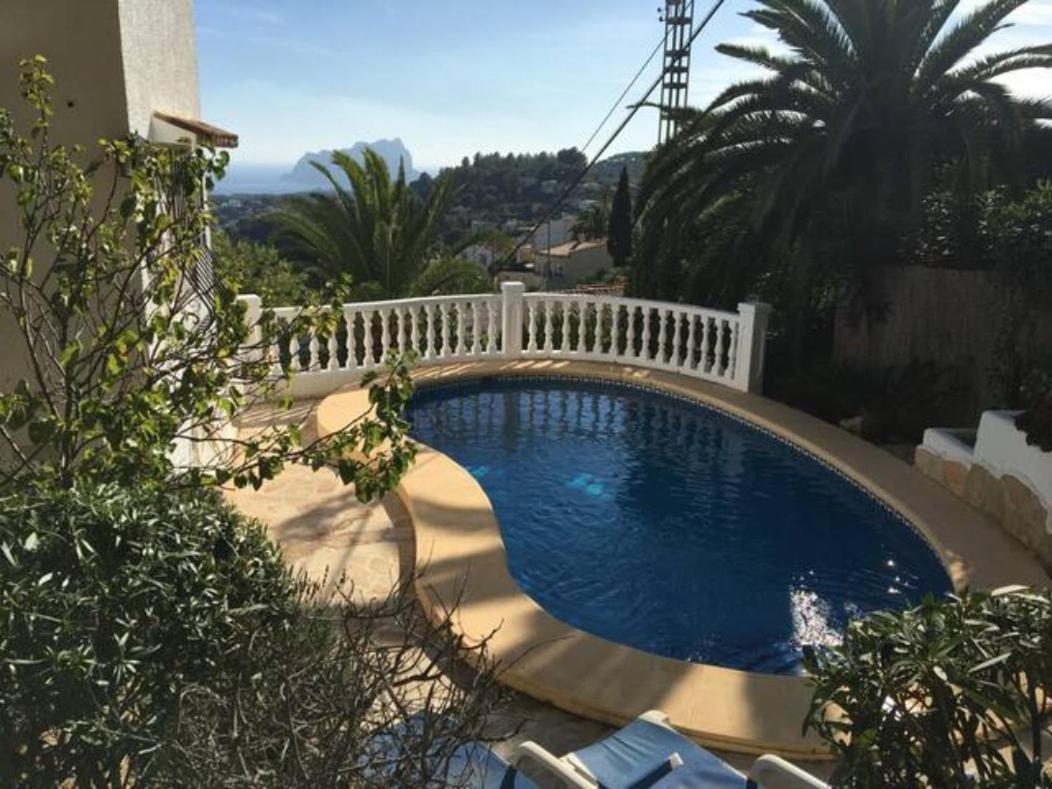 Charming Villa In Montemar With Private, Heated Pool And Sea Views เบนิสซา ภายนอก รูปภาพ