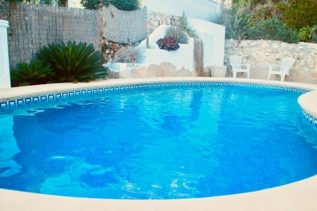 Charming Villa In Montemar With Private, Heated Pool And Sea Views เบนิสซา ภายนอก รูปภาพ