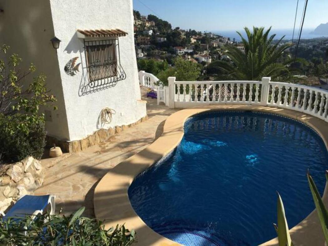 Charming Villa In Montemar With Private, Heated Pool And Sea Views เบนิสซา ภายนอก รูปภาพ