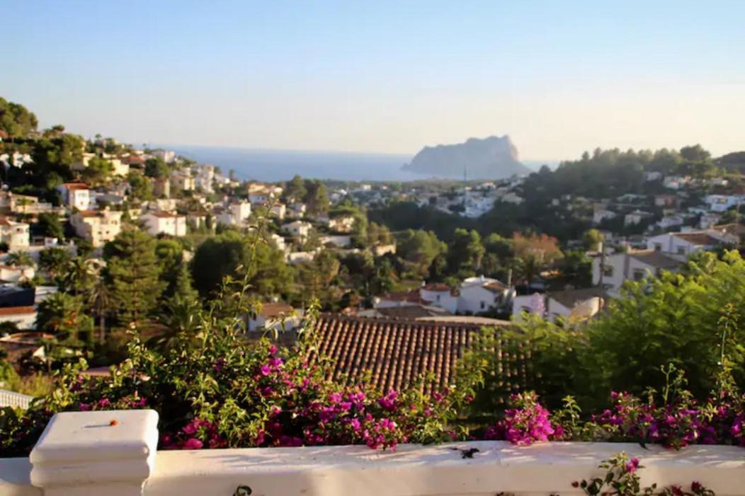 Charming Villa In Montemar With Private, Heated Pool And Sea Views เบนิสซา ภายนอก รูปภาพ